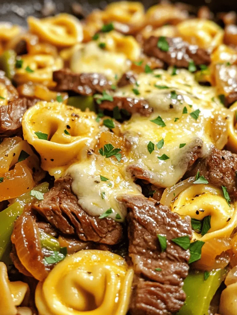 In the world of culinary delights, few combinations hold the allure of classic comfort foods reimagined. Cheesesteak Tortellini Bliss encapsulates this idea perfectly, blending the hearty, savory elements of a traditional cheesesteak with the delicate, satisfying texture of tortellini. This dish is more than just a meal; it’s a celebration of flavors that brings together the best of both worlds, making it an enticing choice for families, busy individuals, and gourmet enthusiasts alike.