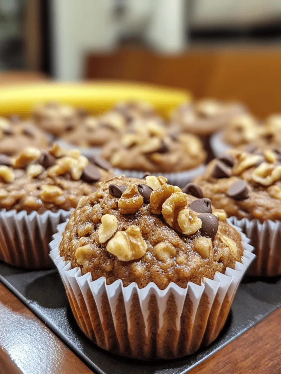 When it comes to healthy baking, the ingredients you choose can make all the difference. Banana oatmeal muffins shine in this regard, as they feature several nutritious components that contribute not only to the flavor but also to the overall health benefits.