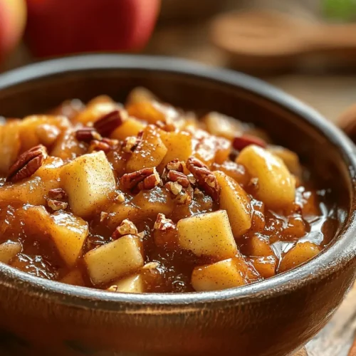 As the leaves turn crisp and the air grows cooler, there's something undeniably comforting about the flavors of fall. One dish that perfectly encapsulates this seasonal shift is the Sweet & Spicy Apple Compote. This delightful concoction is more than just a simple side; it serves as a versatile addition to a wide range of meals. Whether you’re looking to elevate your breakfast with a warm topping for oatmeal or pancakes, add a sweet and spicy flair to savory pork dishes, or find the perfect companion for your favorite dessert, apple compote is a culinary chameleon.