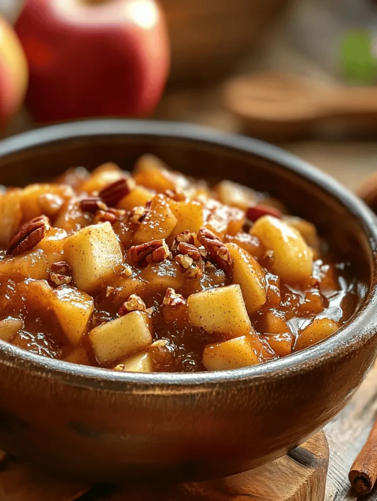 As the leaves turn crisp and the air grows cooler, there's something undeniably comforting about the flavors of fall. One dish that perfectly encapsulates this seasonal shift is the Sweet & Spicy Apple Compote. This delightful concoction is more than just a simple side; it serves as a versatile addition to a wide range of meals. Whether you’re looking to elevate your breakfast with a warm topping for oatmeal or pancakes, add a sweet and spicy flair to savory pork dishes, or find the perfect companion for your favorite dessert, apple compote is a culinary chameleon.