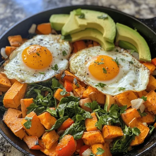 Breakfast hashes have become a beloved staple in morning routines, offering a hearty, satisfying start to the day. Their versatility allows for endless variations, enabling home cooks to mix and match ingredients based on personal preferences and seasonal availability. In this savory sweet potato breakfast hash, the star ingredient is none other than the humble sweet potato. Known for its vibrant orange color and natural sweetness, sweet potatoes provide a nutritious base that pairs beautifully with an array of toppings and flavors.