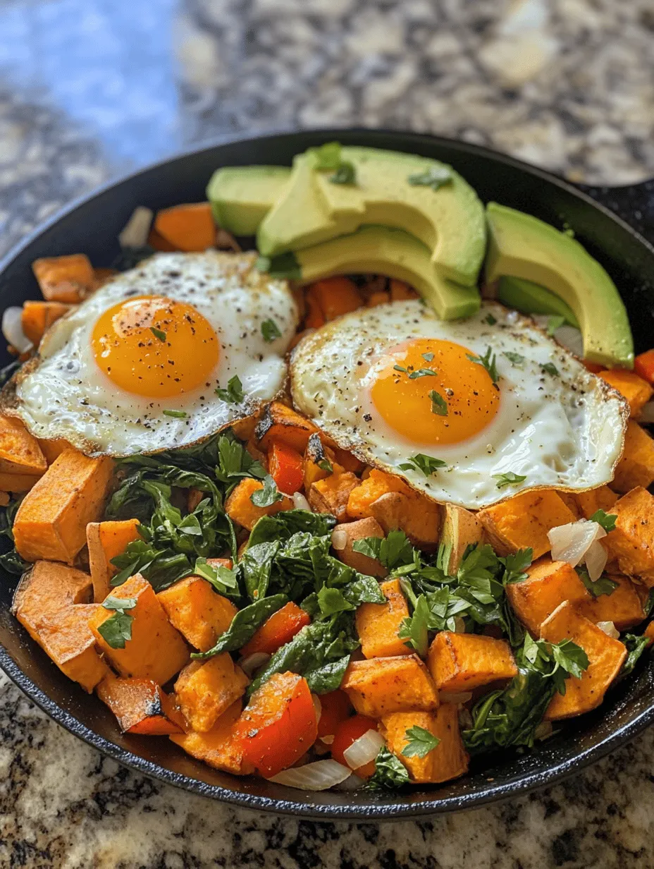 Breakfast hashes have become a beloved staple in morning routines, offering a hearty, satisfying start to the day. Their versatility allows for endless variations, enabling home cooks to mix and match ingredients based on personal preferences and seasonal availability. In this savory sweet potato breakfast hash, the star ingredient is none other than the humble sweet potato. Known for its vibrant orange color and natural sweetness, sweet potatoes provide a nutritious base that pairs beautifully with an array of toppings and flavors.