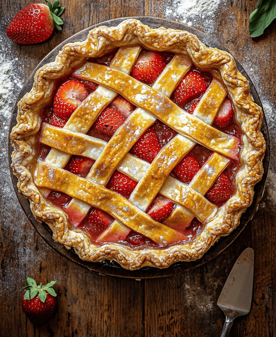 Strawberry rhubarb pie is a beloved classic that evokes nostalgia and warmth in the hearts of many. This delightful dessert embodies the essence of spring and summer, bringing together two distinct flavors that create a perfect harmony. The sweetness of ripe strawberries meets the tartness of fresh rhubarb, resulting in a pie that is both refreshing and satisfying. Whether served warm with a scoop of vanilla ice cream or chilled on a hot day, this pie is a staple at family gatherings, holiday celebrations, and summer picnics.