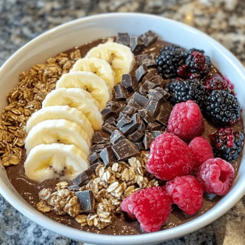 In recent years, smoothie bowls have surged in popularity, capturing the attention of health enthusiasts and breakfast lovers alike. These vibrant, colorful bowls are not just visually appealing; they are also versatile and packed with nutrients, making them a go-to breakfast option for many. One standout recipe is the Chocolate Cottage Cheese Smoothie Bowl, which combines indulgent flavors with a powerful nutritional punch.