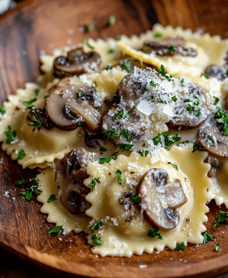 To create the perfect Mushroom Ravioli in Garlic Butter Sauce, it is essential to understand the key components of this delicious dish. Each ingredient plays a vital role in achieving the ultimate flavor and texture, so let’s explore them in detail.