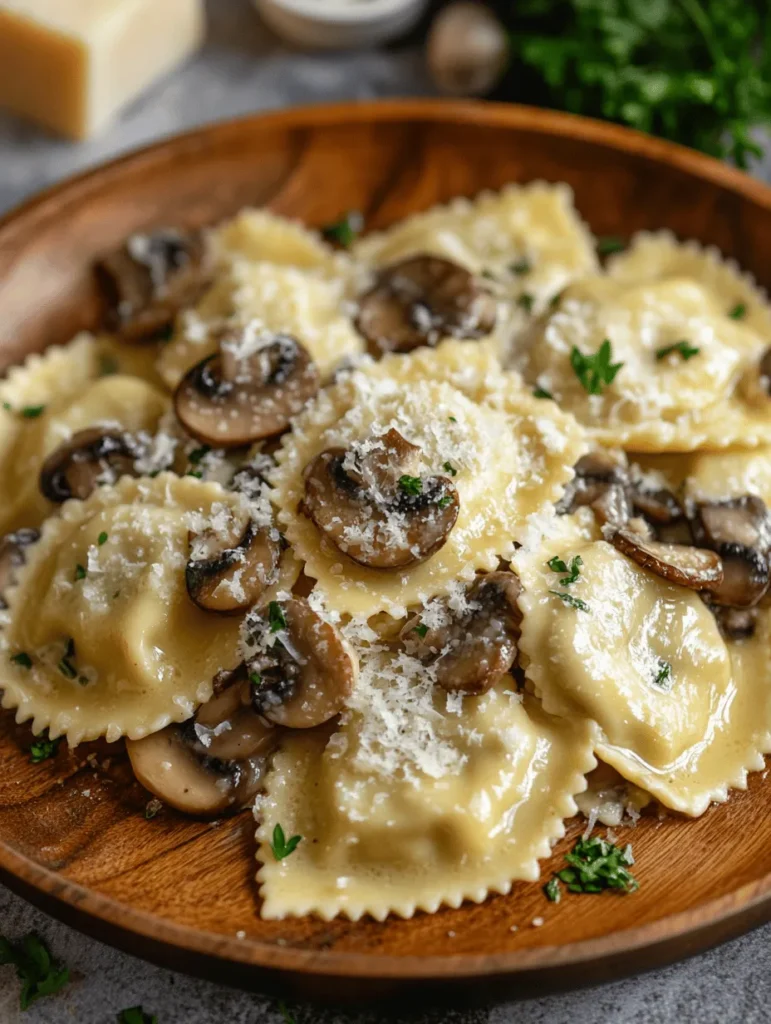 To create the perfect Mushroom Ravioli in Garlic Butter Sauce, it is essential to understand the key components of this delicious dish. Each ingredient plays a vital role in achieving the ultimate flavor and texture, so let’s explore them in detail.