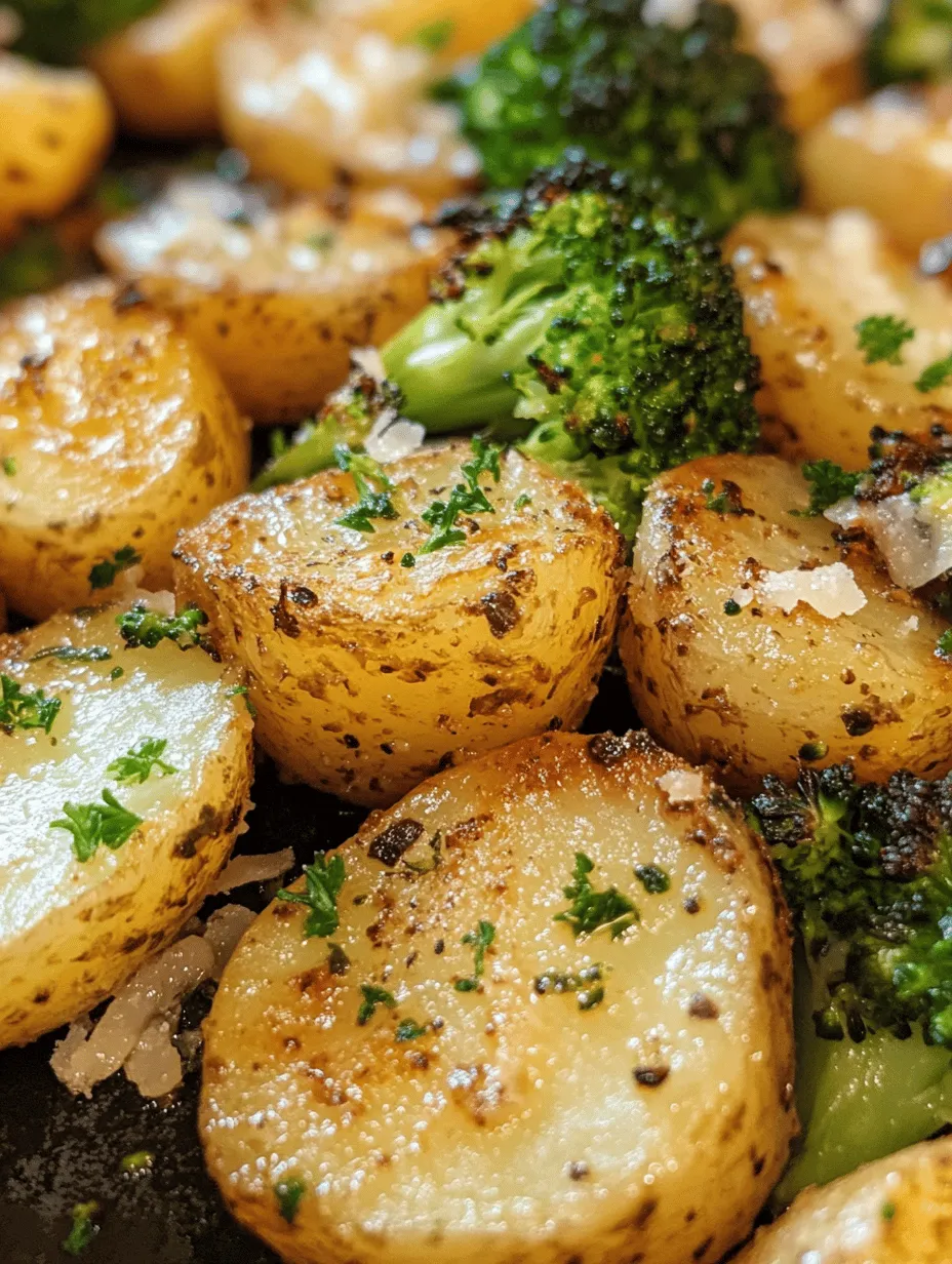 If you're looking for a delicious and nutritious side dish to complement your meals, look no further than roasted Parmesan potatoes and broccoli. This simple yet flavorful recipe combines the earthy taste of baby potatoes with the vibrant crunch of broccoli, all enhanced by the rich, savory notes of Parmesan cheese. It's a dish that not only elevates your dinner plate but also contributes to a well-balanced diet.