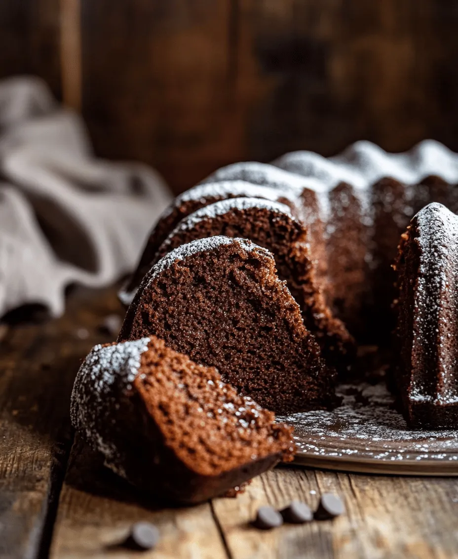 To achieve a cake that is not only delicious but also showcases the best of its flavors, the quality of ingredients used is paramount. Each component plays a significant role in the overall outcome of the cake, impacting everything from texture to taste. Here’s a closer look at the key ingredients that make the Chocolate Espresso Bundt Cake so special.