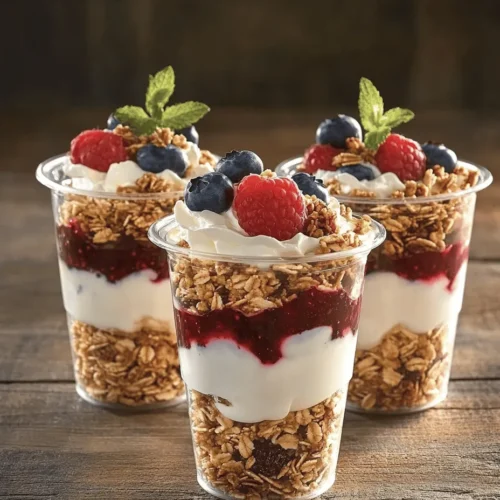 The Creamy Dreamy Greek Yogurt Parfait is a delightful, versatile dish that has been capturing the hearts of health enthusiasts and dessert lovers alike. This sumptuous parfait serves as both a nutritious breakfast and a satisfying dessert, making it perfect for any time of the day. As the world increasingly embraces healthier eating habits, Greek yogurt has surged in popularity. Its rich, creamy texture and tangy flavor offer an appealing alternative to traditional yogurts, while its impressive health benefits make it a staple in many diets.