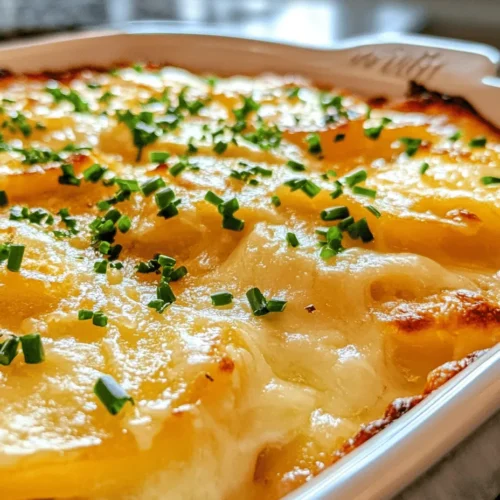 When it comes to comfort food, few dishes evoke feelings of warmth and nostalgia quite like scalloped potatoes. This beloved side dish combines the humble potato with a luxurious creamy sauce and a medley of cheeses, making it a staple on dinner tables across the world. Among the many variations, the Creamy Cheesy Scalloped Potato Delight stands out for its indulgent texture and rich flavor, making it perfect not just for everyday meals but also for special occasions.