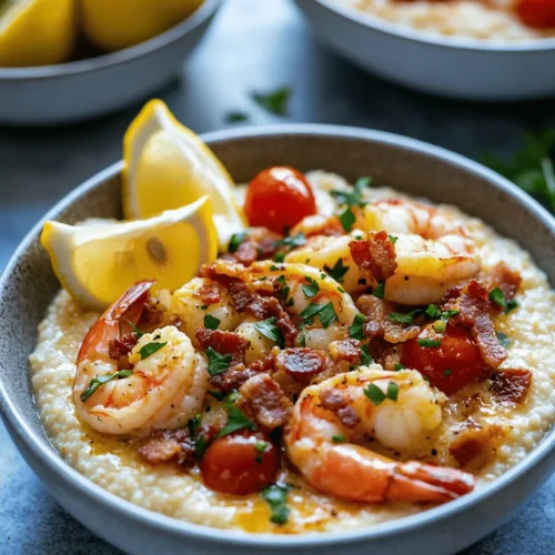 Creamy Lowcountry Shrimp and Grits is not just a dish; it's a celebration of the Southern culinary tradition that has been passed down through generations. Originating from the coastal regions of the Southern United States, particularly South Carolina, this dish encapsulates the essence of Lowcountry cooking—simple yet flavorful ingredients prepared with care and love. The combination of succulent shrimp, savory spices, and the creamy, cheesy goodness of grits makes for a meal that is both hearty and comforting.