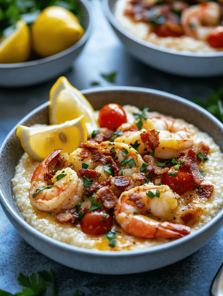 Creamy Lowcountry Shrimp and Grits is not just a dish; it's a celebration of the Southern culinary tradition that has been passed down through generations. Originating from the coastal regions of the Southern United States, particularly South Carolina, this dish encapsulates the essence of Lowcountry cooking—simple yet flavorful ingredients prepared with care and love. The combination of succulent shrimp, savory spices, and the creamy, cheesy goodness of grits makes for a meal that is both hearty and comforting.