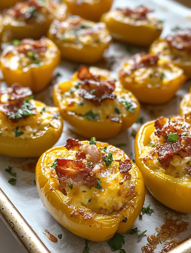 When it comes to hosting gatherings, parties, or simply enjoying a meal with family, appetizers play a vital role in setting the stage for a delightful culinary experience. One dish that stands out as both visually appealing and delicious is Party Popper Stuffed Peppers. These vibrant, mini bell peppers filled with a rich and creamy filling are not only a feast for the eyes but also a treat for the taste buds.