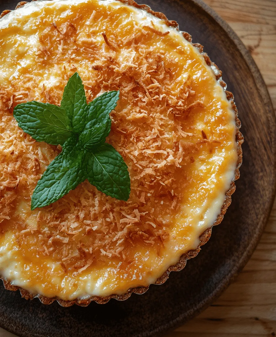 Discover the enchanting flavors of the French Antilles with this delightful Tropical Coconut Flan recipe. This creamy dessert, infused with sweetened shredded coconut and a luscious caramel layer, is the perfect ending to any meal. The magic of coconut flan lies in its velvety texture and the tropical notes that transport you to sun-kissed beaches and vibrant island life. Whether you’re hosting a dinner party or simply indulging in a treat for yourself, this flan brings a taste of the tropics to your table.