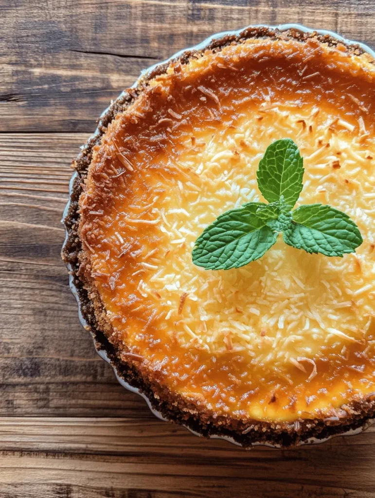 Discover the enchanting flavors of the French Antilles with this delightful Tropical Coconut Flan recipe. This creamy dessert, infused with sweetened shredded coconut and a luscious caramel layer, is the perfect ending to any meal. The magic of coconut flan lies in its velvety texture and the tropical notes that transport you to sun-kissed beaches and vibrant island life. Whether you’re hosting a dinner party or simply indulging in a treat for yourself, this flan brings a taste of the tropics to your table.