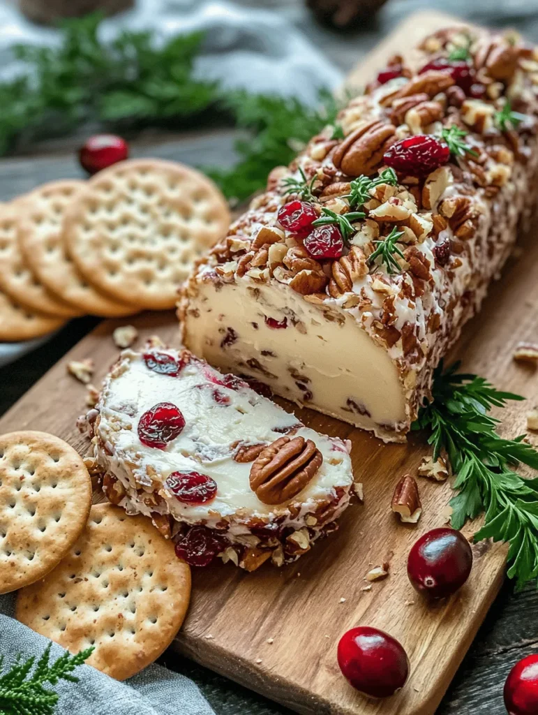 Cheese logs have long been a cherished staple in the world of appetizers, offering a delightful blend of flavors and textures that can captivate any palate. These versatile creations are particularly popular during festive seasons and gatherings, as they lend themselves to easy preparation and impressive presentation. Among the myriad of cheese log recipes, the Cranberry Pecan Cheese Log stands out as a seasonal favorite. This delightful dish not only enchants the senses with its vibrant colors and textures but also delivers a harmonious balance of sweet, savory, and nutty flavors.