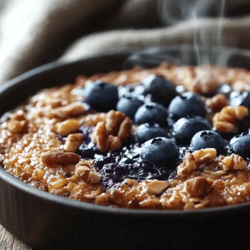 Baked oatmeal is quickly becoming one of the most popular breakfast choices for individuals and families alike. This wholesome dish is not only versatile but also caters to a broad spectrum of dietary preferences, making it a go-to option for anyone seeking a nutritious start to their day. Among the myriad of baked oatmeal recipes available, the Blueberry Bliss Baked Oatmeal stands out as a delicious and health-conscious choice. This delightful dish combines the natural sweetness of ripe blueberries with the hearty texture of oats, creating a breakfast that is both satisfying and nourishing.