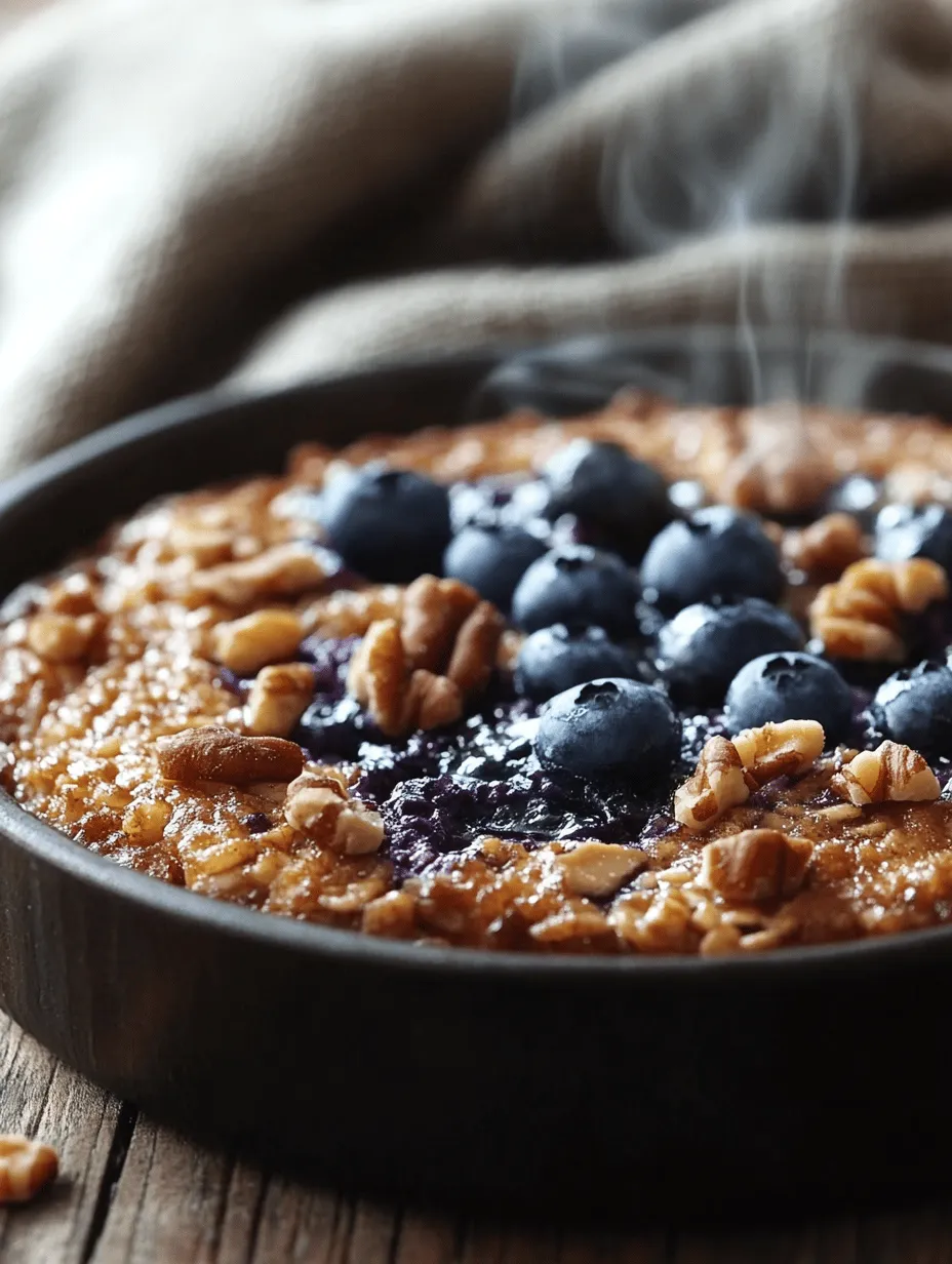 Baked oatmeal is quickly becoming one of the most popular breakfast choices for individuals and families alike. This wholesome dish is not only versatile but also caters to a broad spectrum of dietary preferences, making it a go-to option for anyone seeking a nutritious start to their day. Among the myriad of baked oatmeal recipes available, the Blueberry Bliss Baked Oatmeal stands out as a delicious and health-conscious choice. This delightful dish combines the natural sweetness of ripe blueberries with the hearty texture of oats, creating a breakfast that is both satisfying and nourishing.