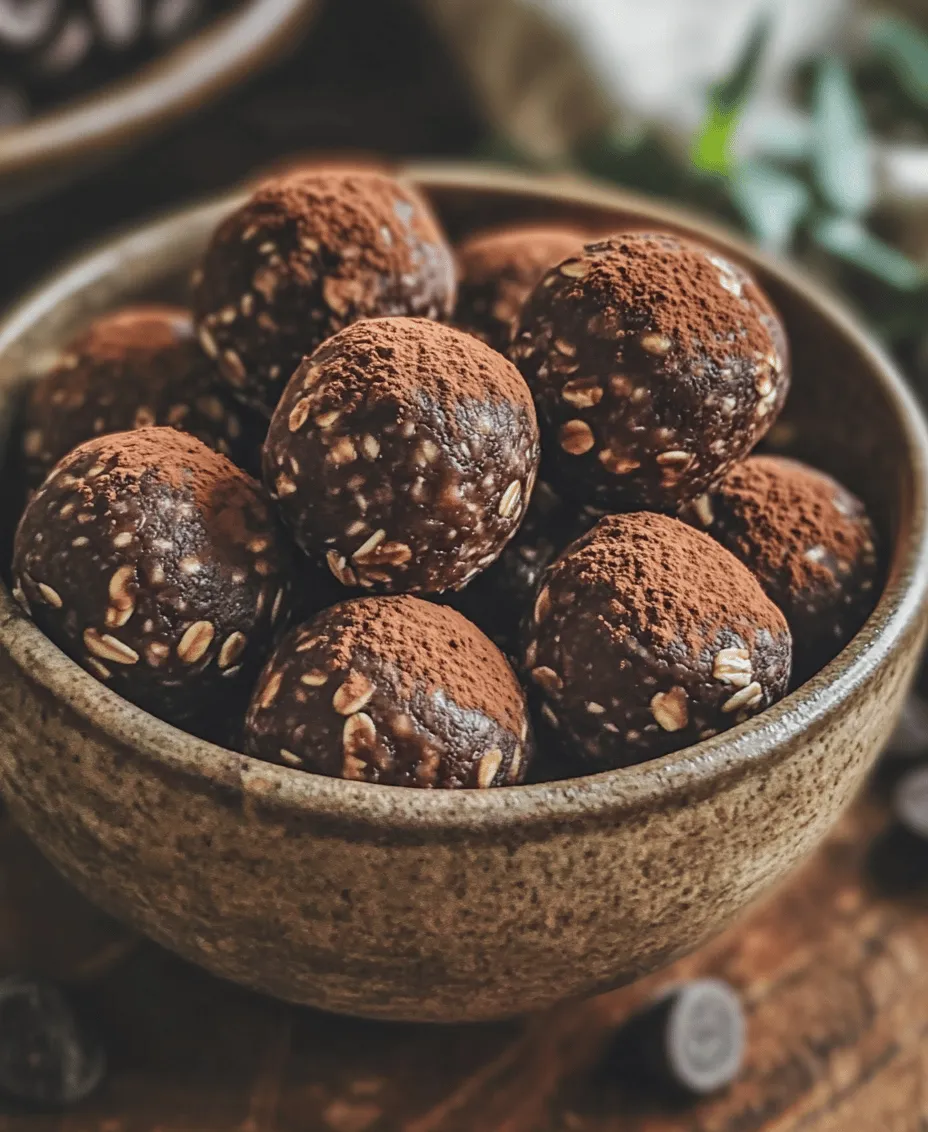 Understanding the nutritional advantages of the ingredients in Chocolate Coffee Protein Energy Bites can help you appreciate their role in a balanced diet. Here’s a closer look at the key components: