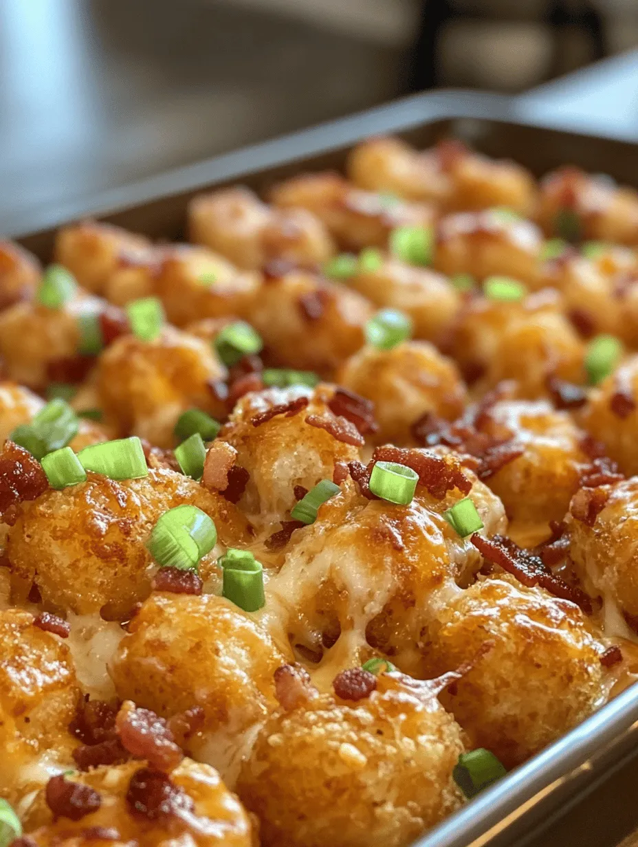 To create the perfect Crispy Chicken Bacon Ranch Tater Tot Casserole, you’ll need a selection of key ingredients, each playing a significant role in the overall flavor and texture of the dish. The primary components include: