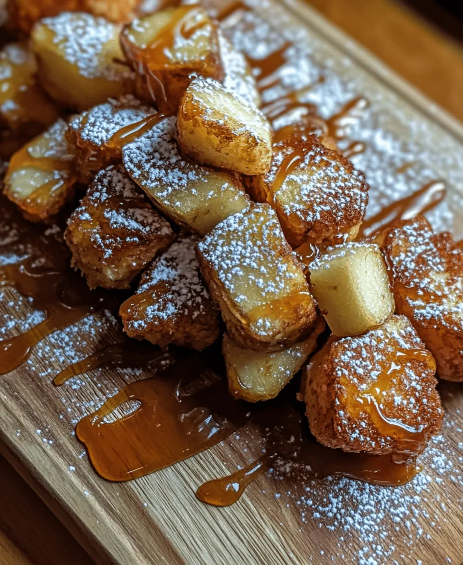 Imagine biting into a warm, fluffy apple fritter, its golden crust giving way to tender pieces of spiced apple within. Apple Fritter Bites are not just a delightful dessert; they are an easy-to-make snack that can bring warmth and joy to any occasion, whether it's a family gathering, a cozy evening at home, or a festive celebration. These little bites encapsulate the comforting flavors of fall while being incredibly simple to prepare, making them a perfect choice for novice cooks and seasoned bakers alike.