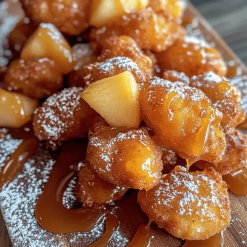 Imagine biting into a warm, fluffy apple fritter, its golden crust giving way to tender pieces of spiced apple within. Apple Fritter Bites are not just a delightful dessert; they are an easy-to-make snack that can bring warmth and joy to any occasion, whether it's a family gathering, a cozy evening at home, or a festive celebration. These little bites encapsulate the comforting flavors of fall while being incredibly simple to prepare, making them a perfect choice for novice cooks and seasoned bakers alike.