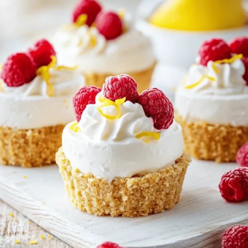 Indulging in a dessert that is both refreshing and indulgent is a delight that many of us cherish. The No-Bake Mini Lemon Raspberry Cheesecakes are a perfect blend of creamy richness and zesty flavor, making them an irresistible choice for any occasion. This article will walk you through an easy and accessible recipe that guarantees a delightful treat without the hassle of baking. Whether you’re hosting a summer gathering, celebrating a special occasion, or simply want to satisfy your sweet tooth, these mini cheesecakes will surely impress.