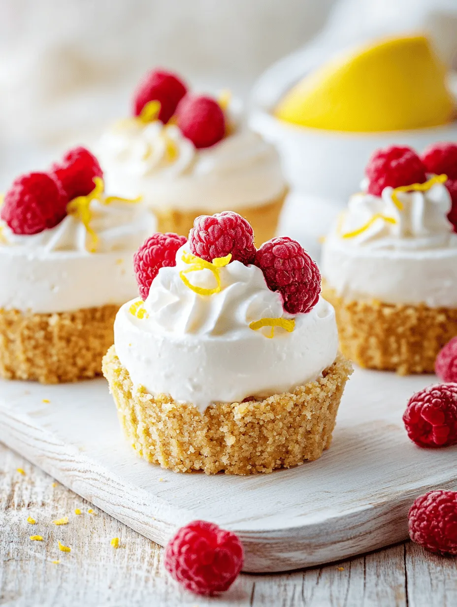 Indulging in a dessert that is both refreshing and indulgent is a delight that many of us cherish. The No-Bake Mini Lemon Raspberry Cheesecakes are a perfect blend of creamy richness and zesty flavor, making them an irresistible choice for any occasion. This article will walk you through an easy and accessible recipe that guarantees a delightful treat without the hassle of baking. Whether you’re hosting a summer gathering, celebrating a special occasion, or simply want to satisfy your sweet tooth, these mini cheesecakes will surely impress.