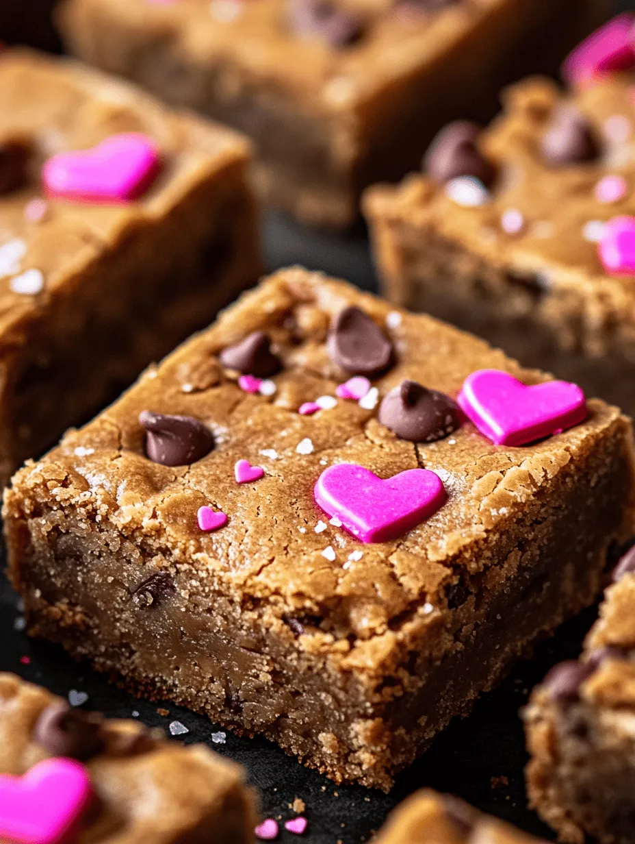 Valentine's Day is a time for love, romance, and heartfelt gestures, and what better way to express your affection than through the gift of homemade treats? Sharing something delicious with those you cherish can create lasting memories, and nothing embodies that spirit quite like our Sweet and Savory Valentine's Peanut Butter Cookie Bars. These delightful bars are not only a feast for the eyes but also a treat for the palate, making them the perfect dessert choice to celebrate love.