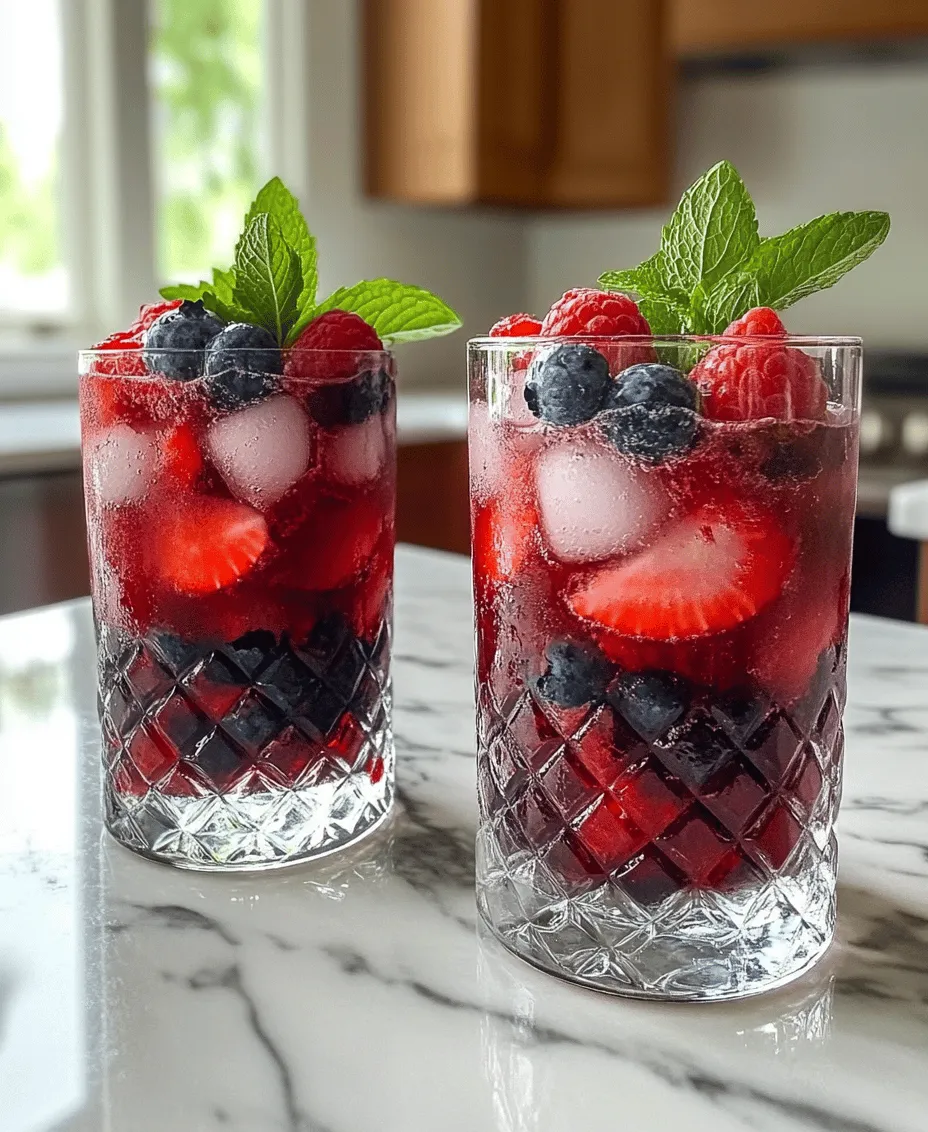 As temperatures rise and the sun shines brighter, there’s nothing quite like a refreshing drink to cool you down and invigorate your senses. Enter the Berry Bliss Refresher, a vibrant and delicious beverage that not only tantalizes your taste buds but also nourishes your body. This delightful drink combines the natural sweetness of seasonal berries with a hint of zesty lime and the effervescence of sparkling water, making it the perfect choice for everything from summer picnics to backyard barbecues.