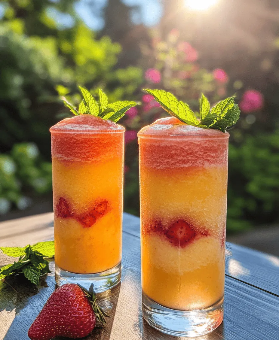 Creating the ultimate Pineapple Strawberry Swirled Slushie starts with understanding the ingredients that contribute to its deliciousness and health benefits. Each element plays a crucial role, ensuring that the final product is not only tasty but also nourishing.