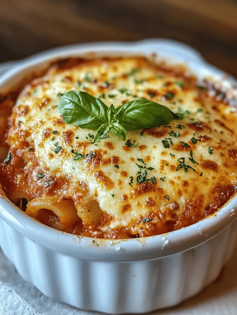 If you’re searching for a dish that embodies comfort and family togetherness, look no further than Cheesy Baked Mostaccioli. This delightful pasta dish combines the heartiness of baked pasta with the richness of cheese and the vibrant flavors of marinara sauce, making it an ideal choice for family dinners, gatherings, or a cozy night in. With its creamy, cheesy goodness and satisfying texture, Cheesy Baked Mostaccioli is sure to please even the pickiest eaters, making it a staple in many households.