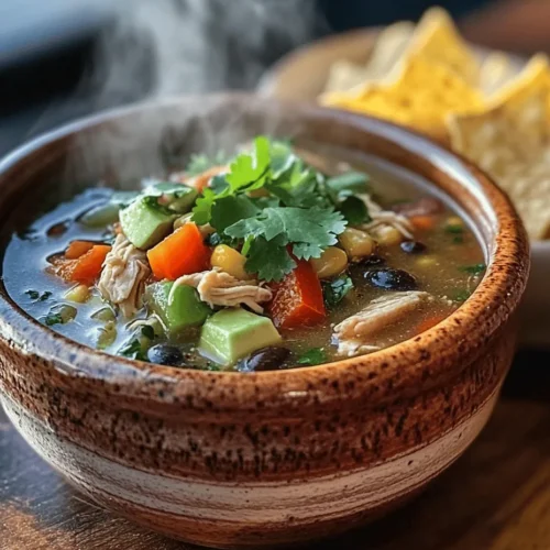 As the chill of winter settles in and the days grow shorter, there’s nothing quite as comforting as a hearty bowl of soup. Soups are a staple in many households, offering warmth and sustenance that perfectly complement the colder months. They are versatile, easy to prepare, and can be made in large batches, making them ideal for family dinners or cozy evenings at home. One soup that stands out for its bold flavors and comforting nature is the Hearty and Spicy Southwest Chicken Soup.
