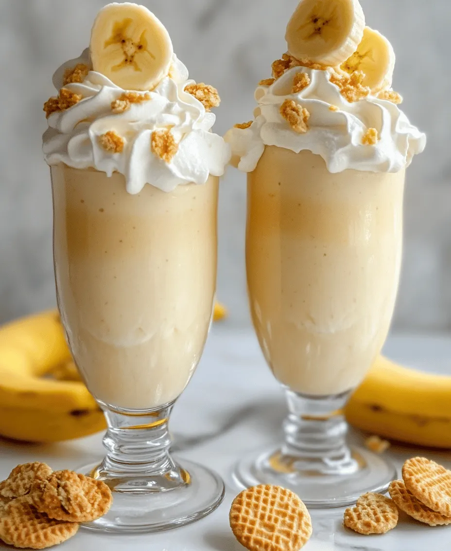 The Easy Banana Pudding Milkshake is a delightful treat that embodies the comfort and charm of Southern desserts. Originating from the iconic banana pudding that has been a staple in Southern kitchens for generations, this milkshake brings the nostalgic flavors of creamy bananas and vanilla pudding into a refreshing drinkable form. Perfect for warm summer days or as a sweet dessert after a hearty meal, this milkshake is not only delicious but also incredibly easy to prepare, making it an ideal choice for both novice cooks and seasoned chefs alike.