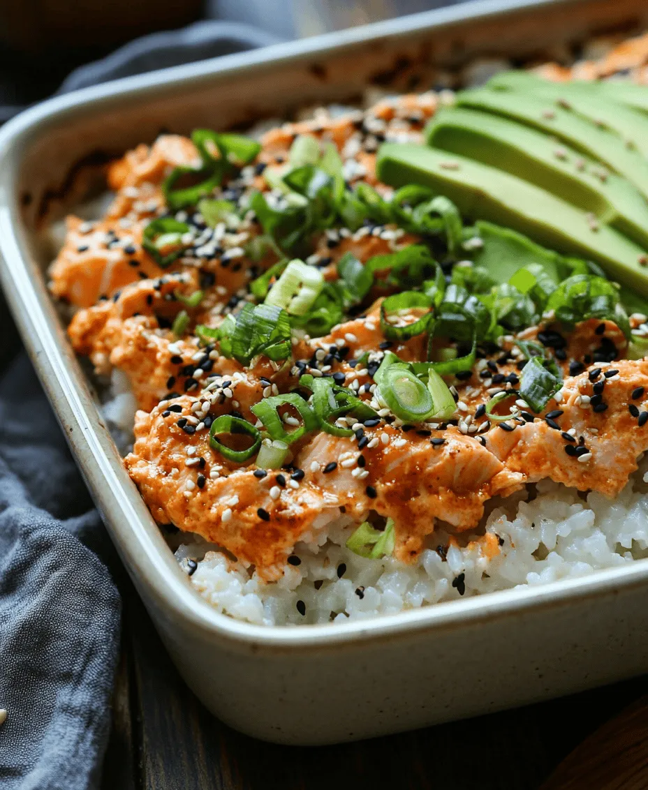 In recent years, sushi has skyrocketed in popularity, transcending its traditional boundaries to become a beloved cuisine across the globe. From sushi rolls to poke bowls, the versatility of sushi has made it a staple in many households. One of the latest trends in the sushi scene is the Spicy Salmon Sushi Bake, a delightful fusion dish that takes the essence of sushi and transforms it into a warm, comforting bake.