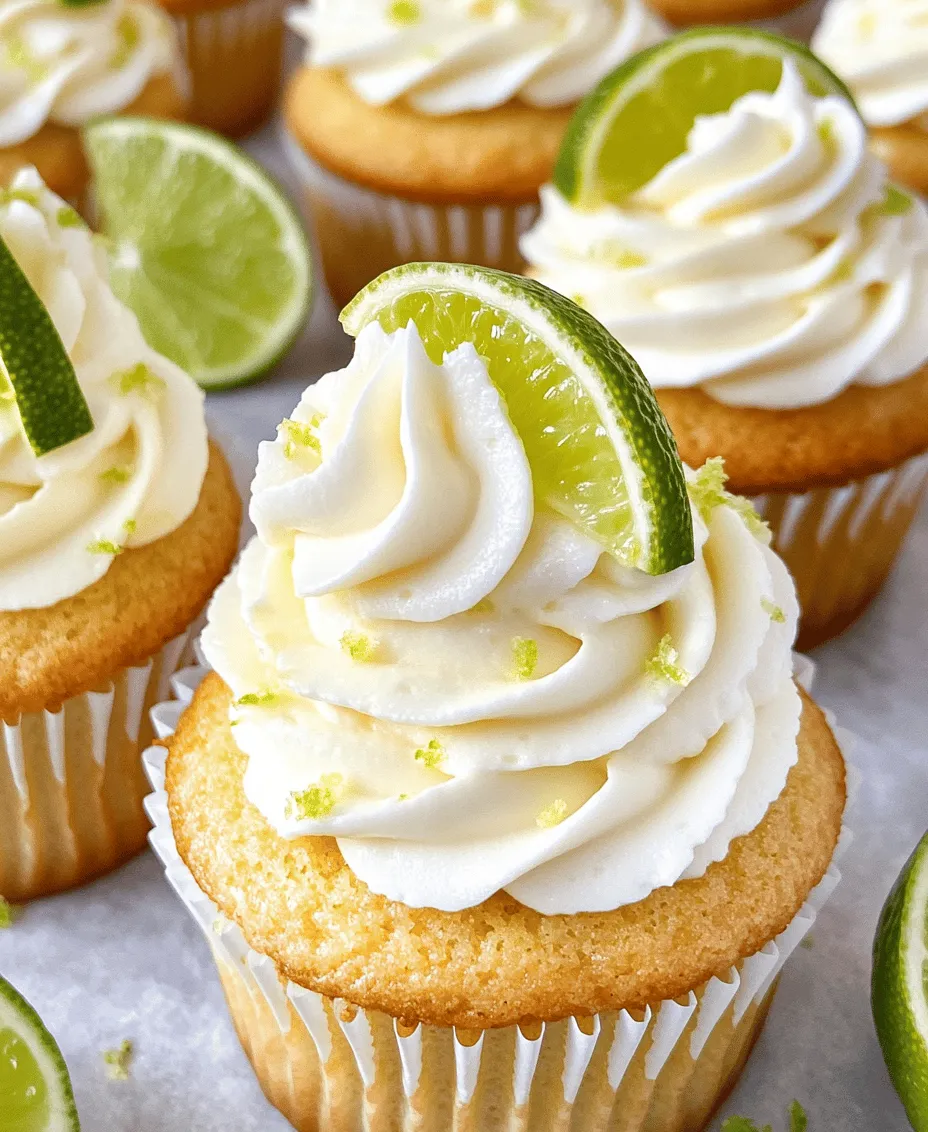 1. <strong>All-Purpose Flour</strong>: The foundation of any cupcake, all-purpose flour provides structure and stability. It allows the cupcakes to rise and maintain their shape, ensuring a fluffy texture.” /></p>
</p>
<h3>Best Practices for Cooling Cupcakes</h3>
</p>
<p>Before diving into the delicious process of making your Creamy Key Lime Pie Cupcakes, it’s essential to ensure that the cupcakes cool properly. Cooling your cupcakes correctly is crucial as it prevents them from becoming soggy when filled. Here are some best practices for cooling:</p>
</p>
<p>1. <strong>Immediate Cooling</strong>: Once you remove the cupcakes from the oven, let them cool in the pan for about 5-10 minutes. This allows them to set and makes it easier to remove without breaking.</p>
</p>
<p>2. <strong>Transfer to Wire Rack</strong>: After allowing them to cool slightly, gently transfer the cupcakes to a wire rack. This ensures that air circulates around them, preventing steam buildup, which could lead to a soggy base.</p>
</p>
<p>3. <strong>Room Temperature</strong>: Allow the cupcakes to cool entirely at room temperature. This usually takes about 30-45 minutes. It’s crucial that they are completely cool before you proceed to core and fill them, as any residual heat can affect the creamy filling.</p>
</p>
<h3>Creating the Creamy Filling</h3>
</p>
<p>The creamy filling is the heart of your Creamy Key Lime Pie Cupcakes. It brings together the tangy lime flavor and a rich creaminess that complements the moist cupcake perfectly. Here’s how to make it:</p>
</p>
<h4>Mixing Ingredients</h4>
</p>
<p>To ensure a smooth and velvety filling, it’s important that all ingredients are at room temperature. Cold ingredients can lead to a lumpy texture. Here’s what you need to do:</p>
</p>
<p>1. <strong>Gather Your Ingredients</strong>: For the creamy filling, you will need cream cheese, powdered sugar, fresh lime juice, and lime zest.</p>
</p>
<p>2. <strong>Mixing Process</strong>: In a mixing bowl, beat the cream cheese until smooth. Gradually add in the powdered sugar, mixing until fully incorporated. This step will give your filling a sweet base.</p>
</p>
<p>3. <strong>Incorporate Lime</strong>: Next, add the fresh lime juice and zest. Beat until the mixture is well combined and creamy. Taste the filling and adjust the lime juice or sugar as per your preference for tartness and sweetness.</p>
</p>
<h3>Core and Fill</h3>
</p>
<p>Coring the cupcakes is a straightforward process, but it requires a gentle touch to maintain their structure. Here’s how to core and fill your cupcakes:</p>
</p>
<p>1. <strong>Coring the Cupcakes</strong>: Using a cupcake corer, a small knife, or even a piping tip, carefully remove a small cone from the top of each cupcake. Aim for the center and remove about a tablespoon of cake. Keep the tops of the cones intact, as you will use them later to cover the filling.</p>
</p>
<p>2. <strong>Filling the Cupcakes</strong>: Take your creamy filling and use a piping bag or a small spoon to fill each cored cupcake. Fill them generously but avoid overfilling to prevent the filling from spilling out when you place the top back on.</p>
</p>
<p>3. <strong>Replace the Tops</strong>: Gently place the tops back onto the cupcakes. This not only gives them a finished appearance but also helps keep the filling in place.</p>
</p>
<h3>Whipping Up the Perfect Topping</h3>
</p>
<p>The whipped topping is the crowning glory of your Creamy Key Lime Pie Cupcakes. It adds a light and airy finish that contrasts beautifully with the creamy filling beneath.</p>
</p>
<h4>Whipping Technique</h4>
</p>
<p>Achieving the perfect whipped topping involves a few simple steps:</p>
</p>
<p>1. <strong>Chill Your Tools</strong>: For the best results, chill your mixing bowl and beaters in the refrigerator for 10-15 minutes before whipping the cream. Cold tools help the cream whip up faster and achieve stiff peaks.</p>
</p>
<p>2. <strong>Whipping the Cream</strong>: Pour the heavy whipping cream into the chilled bowl. Start on slow speed and gradually increase to medium-high speed. Whip until soft peaks form, and then add powdered sugar and a splash of vanilla extract for flavor.</p>
</p>
<p>3. <strong>Achieving Stiff Peaks</strong>: Continue whipping until stiff peaks form. This means that when you lift the beaters, the peaks hold their shape without drooping. Be careful not to over-whip, as this can turn the cream into butter.</p>
</p>
<h4>Piping vs. Spoon Topping</h4>
</p>
<p>When it comes to applying the whipped topping, you have two primary options:</p>
</p>
<p>1. <strong>Piping the Topping</strong>: For a more decorative finish, use a piping bag fitted with a star tip to pipe the whipped cream onto the cupcakes. This method creates beautiful swirls and adds an elegant touch.</p>
</p>
<p>2. <strong>Spoon Topping</strong>: If you prefer a more casual presentation, simply spoon a dollop of whipped cream on top of each cupcake. This is quicker and still looks delightful, especially if you swirl it with the back of the spoon for a nice finish.</p>
</p>
<h3>Garnishing for Presentation</h3>
</p>
<p>Presentation plays a vital role in the enjoyment of desserts. Here’s how to elevate your Creamy Key Lime Pie Cupcakes with garnishing techniques:</p>
</p>
<h4>Garnishing Techniques</h4>
</p>
<p>1. <strong>Lime Wedges</strong>: Place a small lime wedge on top of each cupcake for a pop of color and a hint of additional lime flavor. This not only looks beautiful but also indicates the flavor of the cupcake.</p>
</p>
<p>2. <strong>Lime Zest</strong>: Sprinkle fresh lime zest over the whipped topping for an extra burst of color and flavor. This adds a rustic touch and enhances the overall visual appeal.</p>
</p>
<p>3. <strong>Graham Cracker Crumbs</strong>: For an authentic key lime pie experience, consider sprinkling crushed graham cracker crumbs on top of the whipped cream. This adds texture and visual contrast.</p>
</p>
<h3>Serving Suggestions</h3>
</p>
<p>These Creamy Key Lime Pie Cupcakes are perfect for various occasions. Here are some ideas on how to present them:</p>
</p>
<p>– <strong>Gatherings and Parties</strong>: Place them on a decorative cake stand for a stunning centerpiece at your next gathering. They are sure to impress your guests and serve as delightful conversation starters.</p>
</p>
<p>– <strong>Casual Family Meals</strong>: Serve them on a simple platter after dinner for a refreshing dessert option. Their lightness makes them an excellent choice after a hearty meal.</p>
</p>
<p>– <strong>Picnics and Outdoor Events</strong>: Pack these cupcakes in a sturdy container for a picnic or outdoor gathering. They are portable, making them an ideal dessert for enjoying in the sun.</p>
</p>
<h3>Nutritional Information</h3>
</p>
<p>It’s always good to be mindful of nutritional values when indulging in desserts. Here’s a quick overview of the nutritional information for one Creamy Key Lime Pie Cupcake (based on standard serving sizes):</p>
</p>
<p>– <strong>Calories</strong>: Approximately 220</p>
<p>– <strong>Total Fat</strong>: 12g</p>
<p>– <strong>Saturated Fat</strong>: 7g</p>
<p>– <strong>Cholesterol</strong>: 45mg</p>
<p>– <strong>Sodium</strong>: 150mg</p>
<p>– <strong>Total Carbohydrates</strong>: 28g</p>
<p>– <strong>Dietary Fiber</strong>: 1g</p>
<p>– <strong>Sugars</strong>: 16g</p>
<p>– <strong>Protein</strong>: 2g</p>
</p>
<p>This nutritional breakdown can vary based on specific ingredient brands and portion sizes. It’s important to enjoy these cupcakes as an occasional treat within a balanced diet.</p>
</p>
<h3>Conclusion</h3>
</p>
<p>Creamy Key Lime Pie Cupcakes are an exquisite way to bring a taste of summer into any season. Their delightful combination of tangy lime flavor and creamy filling, topped with light, fluffy whipped cream, makes them a perfect dessert for any occasion. Whether you’re hosting a party, enjoying a casual family meal, or simply treating yourself, these cupcakes are sure to satisfy your sweet tooth.</p>
</p>
<p>The joy of creating these unique desserts at home lies not only in the process but also in the delightful flavors that await anyone who tries this recipe. So gather your ingredients, follow the steps, and enjoy the deliciousness of your homemade Creamy Key Lime Pie Cupcakes!</p>
<div id=