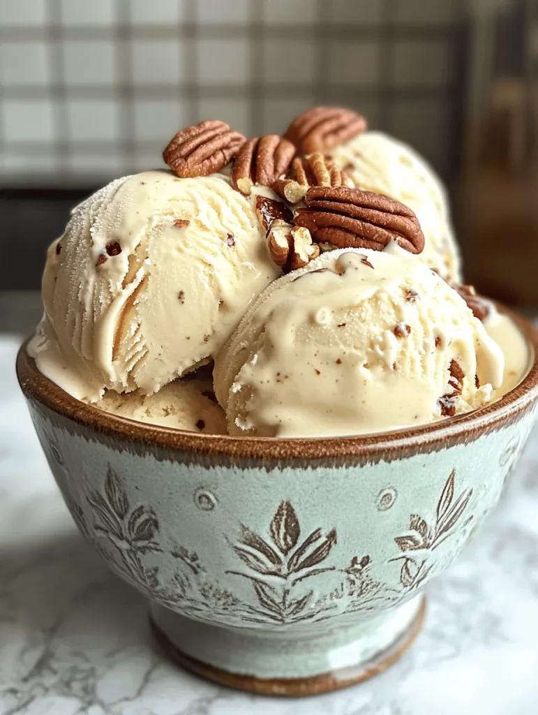 Butter pecan ice cream is a nostalgic dessert that captures the essence of classic flavors, combining the rich, buttery notes of toasted pecans with a creamy, velvety base. Whether enjoyed on a hot summer day or as a comforting treat during colder months, this ice cream delights the palate and evokes feelings of warmth and indulgence. While store-bought versions can be convenient, nothing compares to the satisfaction of making your own ice cream at home. The process allows you to control the quality of ingredients and customize flavors to your liking, resulting in a frozen treat that truly feels like a labor of love.