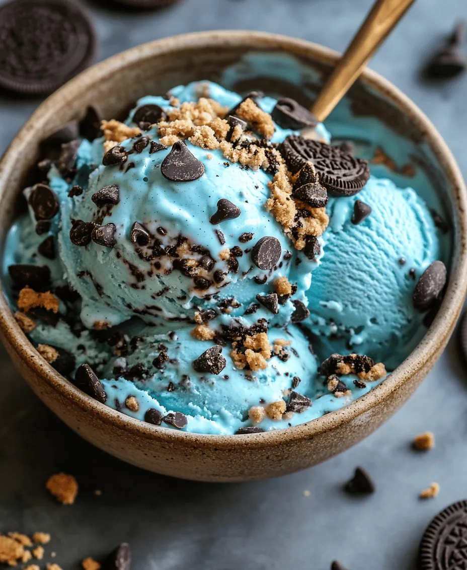 Ice cream is more than just a dessert; it's a delightful experience that transcends generations, bringing people together in joyous moments. From summer barbecues to cozy family gatherings, the creamy, sweet treat has a universal appeal that warms the heart and tickles the taste buds. Among the myriad of flavors available, one stands out for its whimsical charm and playful spirit: Cookie Monster Ice Cream. This vibrant blue dessert, inspired by the beloved Sesame Street character, is not only visually striking but also deliciously indulgent, combining the flavors of vanilla, chocolate, and crunchy cookies in every delightful scoop.