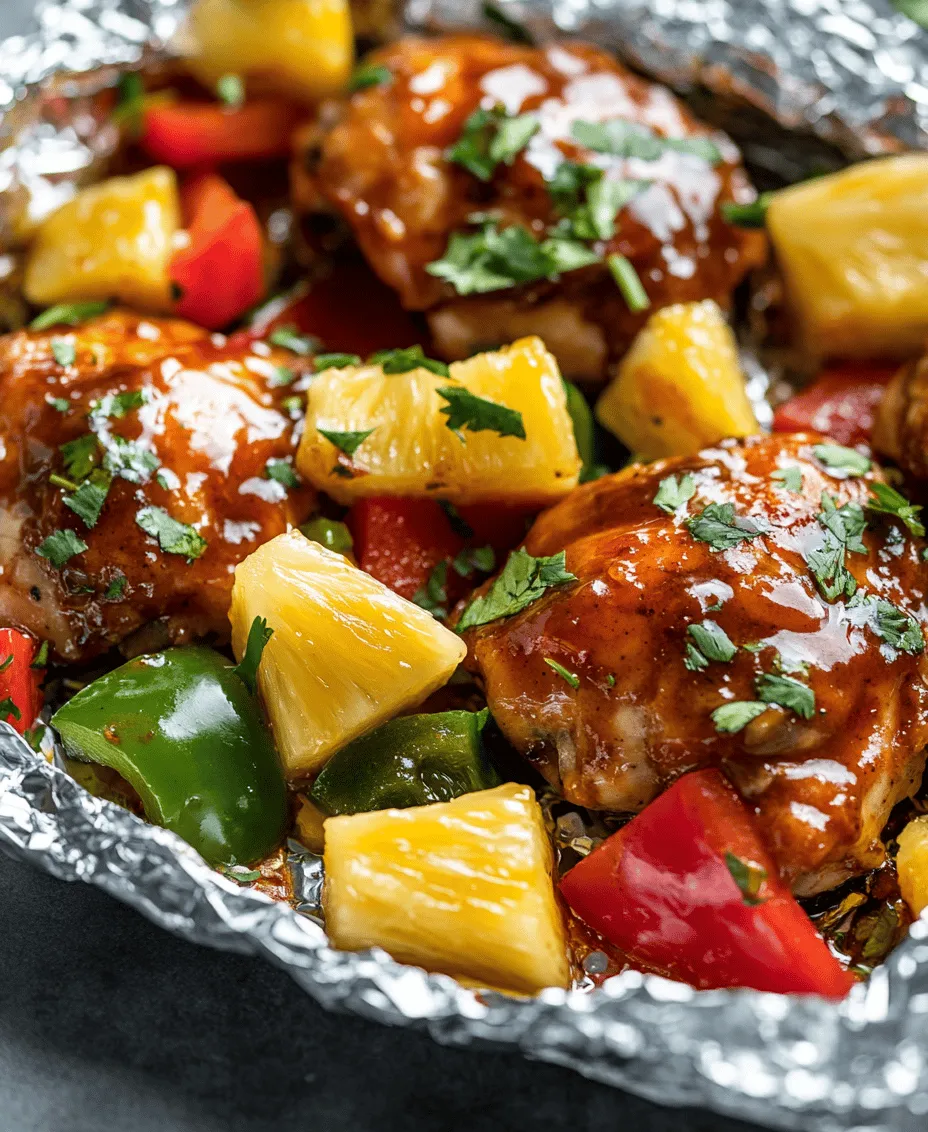 As the summer sun beckons and outdoor gatherings become the highlight of the season, the allure of tropical flavors takes center stage. There's something undeniably appealing about the combination of sweet, juicy fruits and savory meats, especially when cooked in the great outdoors. This is where foil packet meals shine, offering a convenient and delightful way to prepare dinner without the fuss of traditional cooking methods. With their simplicity and versatility, foil packets have become a staple for family barbecues, camping trips, and even quick weeknight meals.