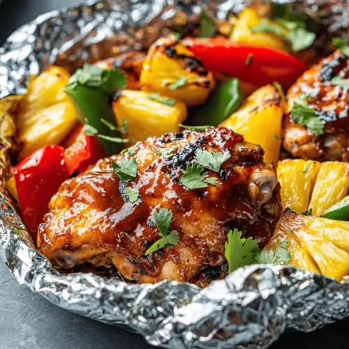 As the summer sun beckons and outdoor gatherings become the highlight of the season, the allure of tropical flavors takes center stage. There's something undeniably appealing about the combination of sweet, juicy fruits and savory meats, especially when cooked in the great outdoors. This is where foil packet meals shine, offering a convenient and delightful way to prepare dinner without the fuss of traditional cooking methods. With their simplicity and versatility, foil packets have become a staple for family barbecues, camping trips, and even quick weeknight meals.
