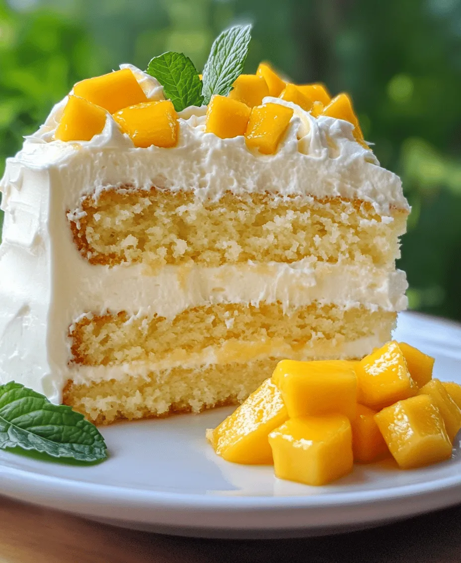 If you're looking for a dessert that embodies both indulgence and tropical flair, look no further than Mango Tres Leches Delight. This cake is a delightful twist on the traditional Tres Leches cake, which is known for its rich, moist texture and creamy flavors. The addition of fresh mango not only elevates the dessert to new heights but also infuses it with a vibrant and refreshing tropical essence that is hard to resist.
