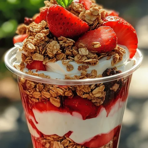As the warmer months approach, nothing quite captures the essence of summer like a refreshing dessert that combines sweetness with a burst of freshness. Enter the Refreshing Strawberry Delight Cups, a delightful treat that not only satisfies your sweet tooth but also nourishes your body. This easy-to-make recipe harnesses the natural sweetness of strawberries and pairs it with creamy Greek yogurt, resulting in a dessert that is both indulgent and nutritious. Whether you’re hosting a summer gathering, looking for a quick snack, or wanting to impress guests with minimal effort, these strawberry delight cups are the perfect solution.