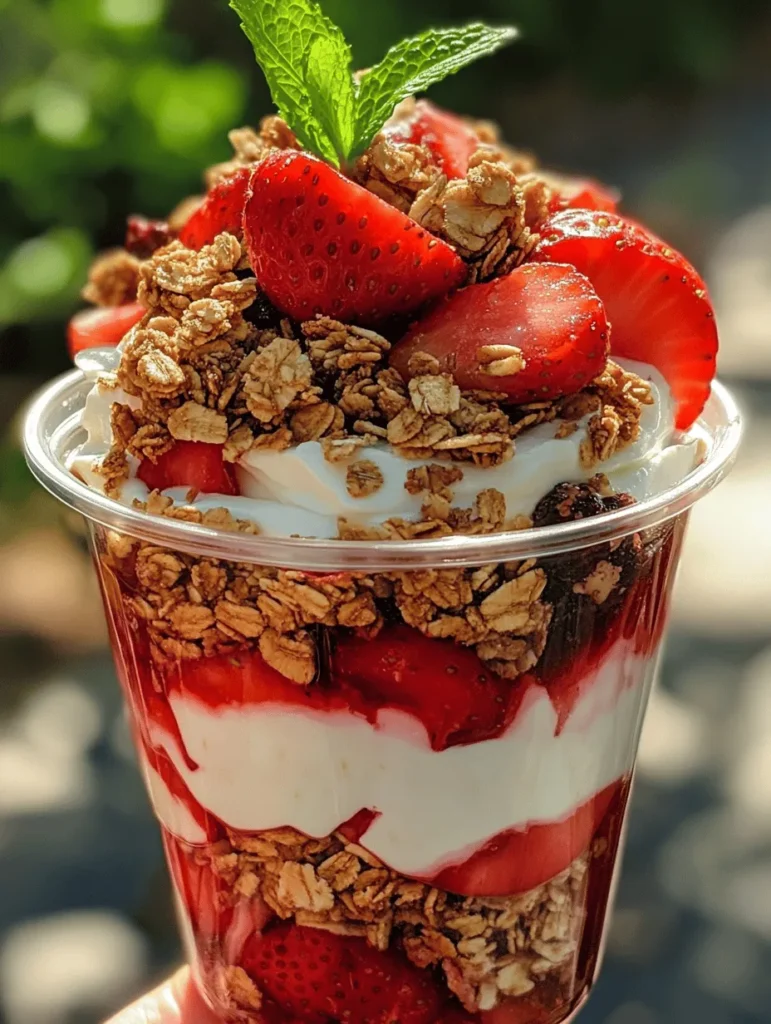 As the warmer months approach, nothing quite captures the essence of summer like a refreshing dessert that combines sweetness with a burst of freshness. Enter the Refreshing Strawberry Delight Cups, a delightful treat that not only satisfies your sweet tooth but also nourishes your body. This easy-to-make recipe harnesses the natural sweetness of strawberries and pairs it with creamy Greek yogurt, resulting in a dessert that is both indulgent and nutritious. Whether you’re hosting a summer gathering, looking for a quick snack, or wanting to impress guests with minimal effort, these strawberry delight cups are the perfect solution.