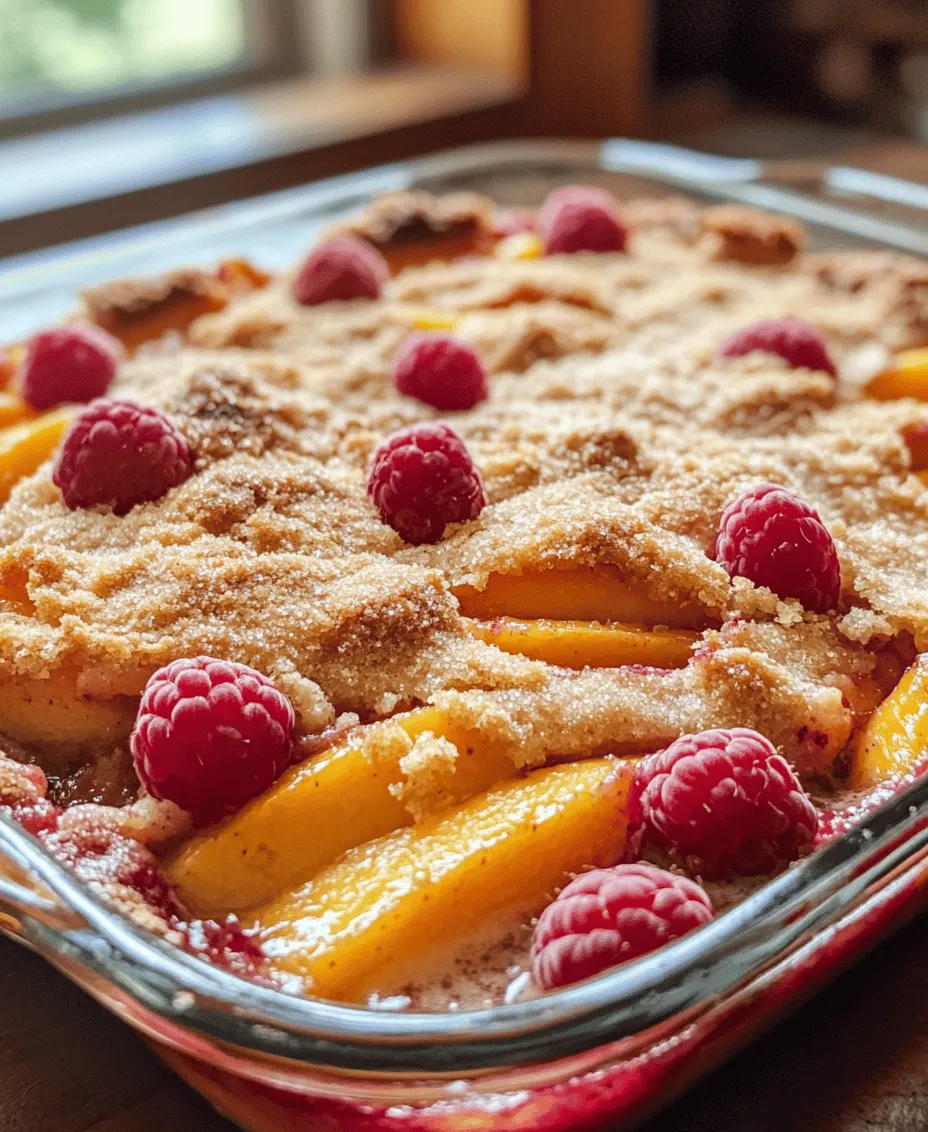 Cobblers are a beloved dessert cherished for their delightful combination of fresh fruit and a tender, biscuit-like topping. They are the quintessential summer treat, celebrated for their simplicity and comforting flavors. Whether served warm with a scoop of vanilla ice cream or enjoyed straight from the baking dish, cobblers offer a satisfying finale to any meal. Among the myriad of fruit combinations, peach and raspberry stands out, offering a unique blend of sweetness and tartness that tantalizes the taste buds.