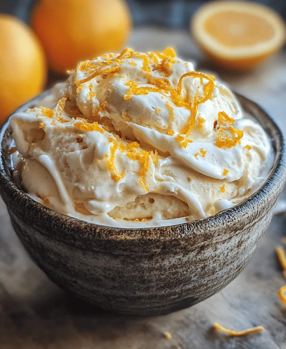 Nothing quite captures the essence of summer like the delightful and nostalgic flavors of orange dreamsicle ice cream. This dreamy dessert, which combines the bright, zesty taste of oranges with the creamy goodness of ice cream, brings back memories of warm days spent enjoying a refreshing treat. Whether you’re reminiscing about childhood summers or simply looking for a fun dessert to brighten your day, this creamy orange dreamsicle ice cream recipe is sure to satisfy your sweet tooth.