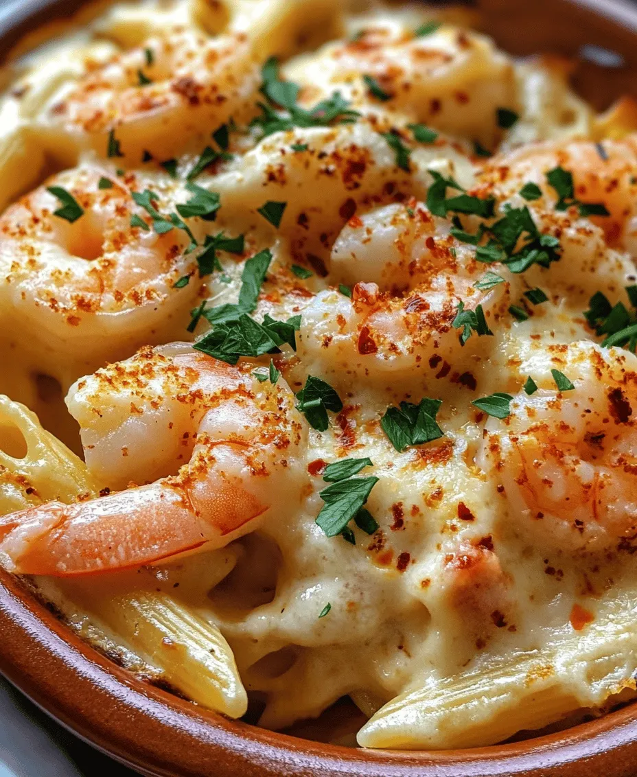 Comfort food holds a special place in our hearts and homes, often evoking memories of family gatherings, celebrations, and cozy evenings spent around the dinner table. These dishes offer not just sustenance, but also warmth, nostalgia, and a sense of belonging. Among the myriad options that fall under this category, pasta bakes stand out for their ability to blend flavors and textures into a single, satisfying dish. One such delightful creation is the Cheesy Shrimp Scampi Pasta Bake, which marries the rich, buttery essence of traditional shrimp scampi with the comforting familiarity of baked pasta.