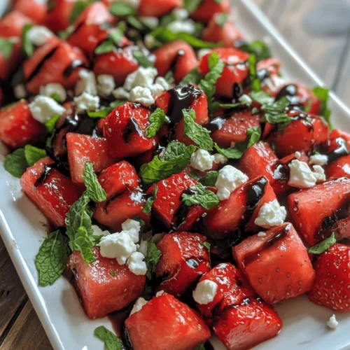 As the sun shines brighter and temperatures rise, summer beckons us to embrace lighter, refreshing meals that celebrate the abundance of seasonal produce. Among the myriad of summer salads, the Watermelon Strawberry Salad has emerged as a beloved favorite for its vibrant colors, delightful flavors, and nutritional benefits. This salad is not just a feast for the eyes; it also offers a refreshing escape from the heat while providing essential nutrients that keep us energized and hydrated.