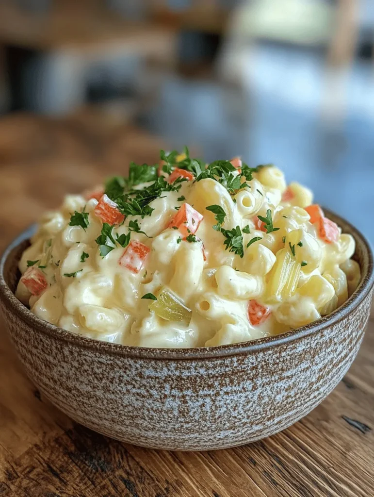 Before diving into the preparation of Guy Fieri’s Rockin’ Macaroni Salad, it’s important to familiarize yourself with the key ingredients that contribute to its distinctive flavor profile. Each component plays a vital role in creating a dish that is not only delicious but also bursting with character.