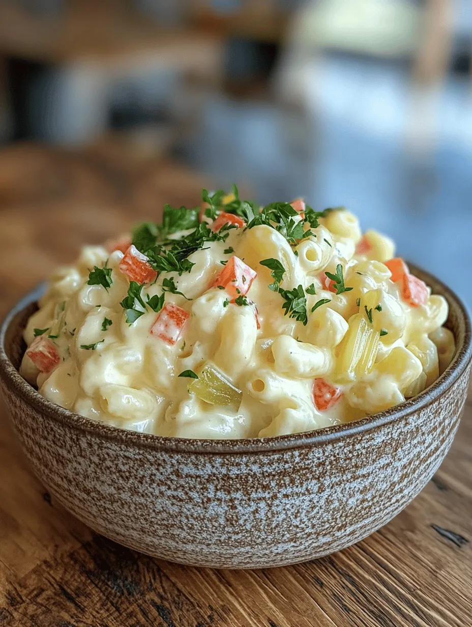 Before diving into the preparation of Guy Fieri’s Rockin’ Macaroni Salad, it’s important to familiarize yourself with the key ingredients that contribute to its distinctive flavor profile. Each component plays a vital role in creating a dish that is not only delicious but also bursting with character.