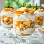 When it comes to dessert, few things can rival the luscious combination of fresh fruit and creamy indulgence. The Peach Mousse Trifle for Two is a delightful and visually stunning treat that marries the sweetness of ripe peaches with the light, airy texture of mousse. This dessert is not only appealing to the eye but also tantalizing to the taste buds, making it a perfect choice for special occasions or intimate dinners.